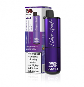 IVG 2400 Disposable Vape -  Multi-Flavour - Purple Edition