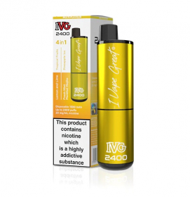 IVG 2400 Disposable Vape -  Multi-Flavour - Yellow Edition