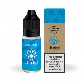 AlfaCBD 10ml Vaping e-Liquid - Blue Raspberry